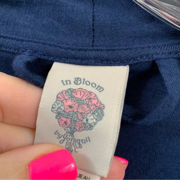 In Bloom by Jonquil Mini Navy Robe - Picture 2 of 5